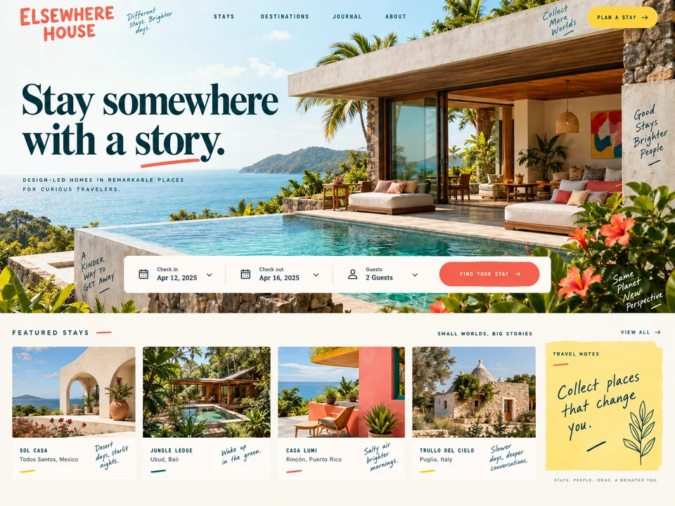 Vacation Rentals — made in Attria